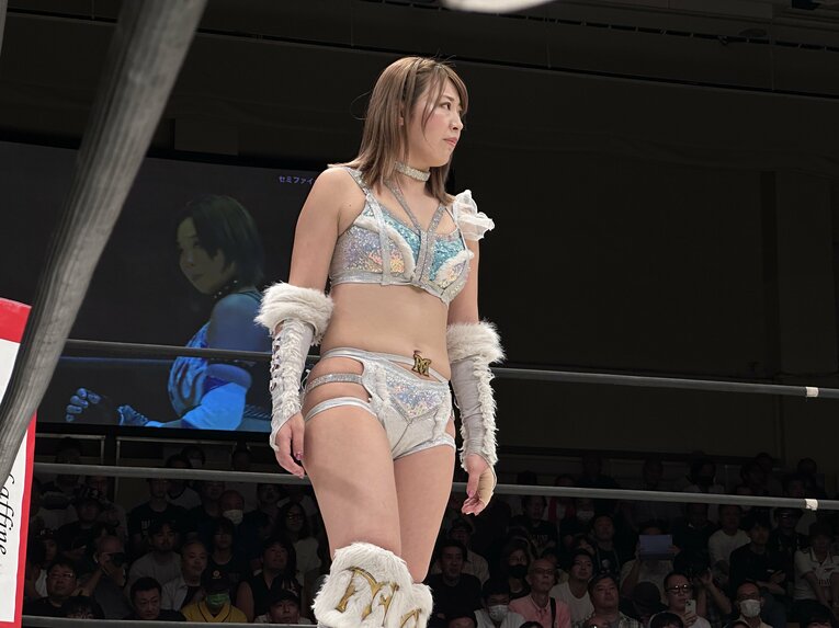 マリーゴールドの女子プロレスラー・桜井麻衣　©Norihiro Hashimoto