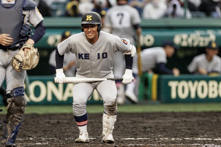 今春のセンバツ甲子園に出場した清原勝児 ©Kichi Matsumoto