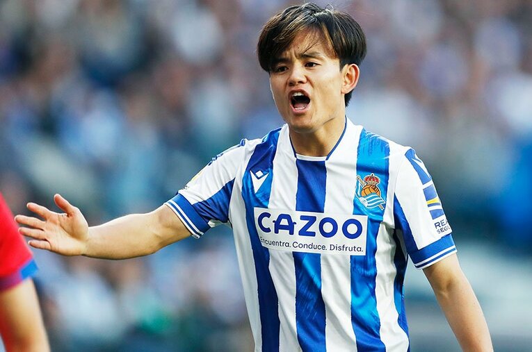 21歳にして日本人シーズン最多となるリーガ6ゴール目。久保建英が刻む足跡は大きなものがある ／ photograph by Daisuke Nakashima