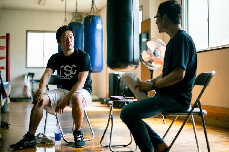 東京大学ボクシング部OBで、卒業後は“弁護士ボクサー”として話題を集めた坂本尚志（44歳）　©︎Nanae Suzuki