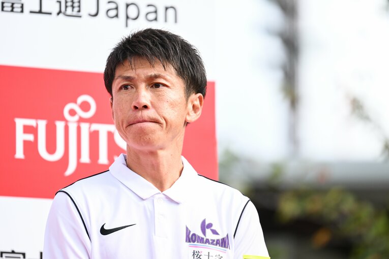 下馬評通りの成績を手にした藤田監督　©Nanae Suzuki