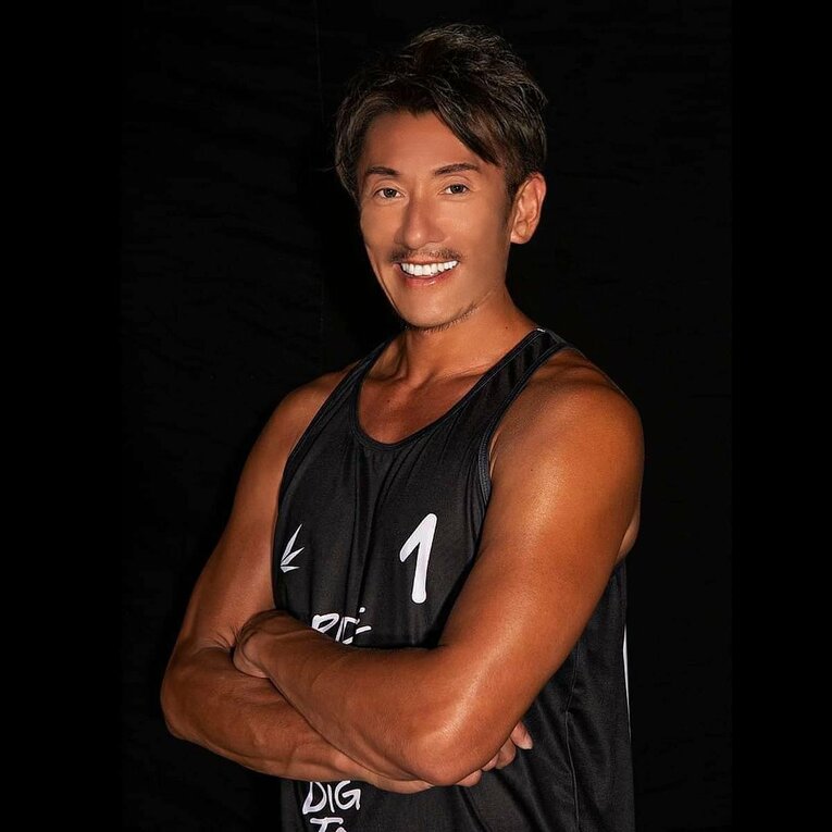 50歳にしてこの肉体美（西村晃一提供）