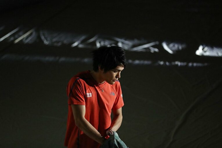 昨年のW杯複合部門で総合優勝を達成した楢﨑智亜。