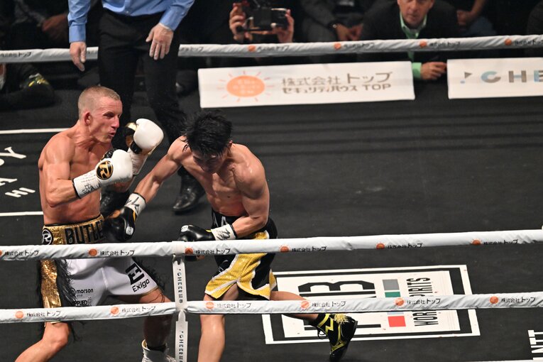 2022年12月13日／ポール・バトラー戦（WBA・WBC・IBF・WBO世界バンタム級王座統一戦）©Naoya Sanuki