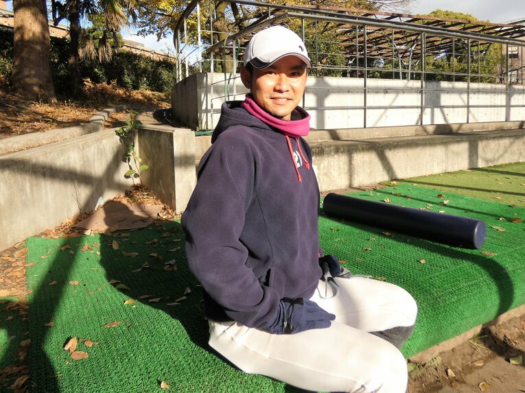 現在の近田。12月に取材 ©Kotaro Tajiri