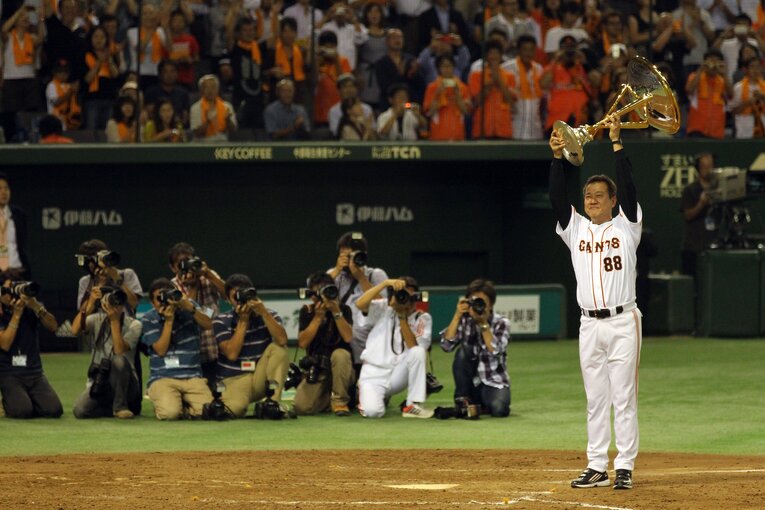 2012年シーズン、当時黄金期だった落合博満率いる中日の3連覇を阻止　©Hideki Sugiyama