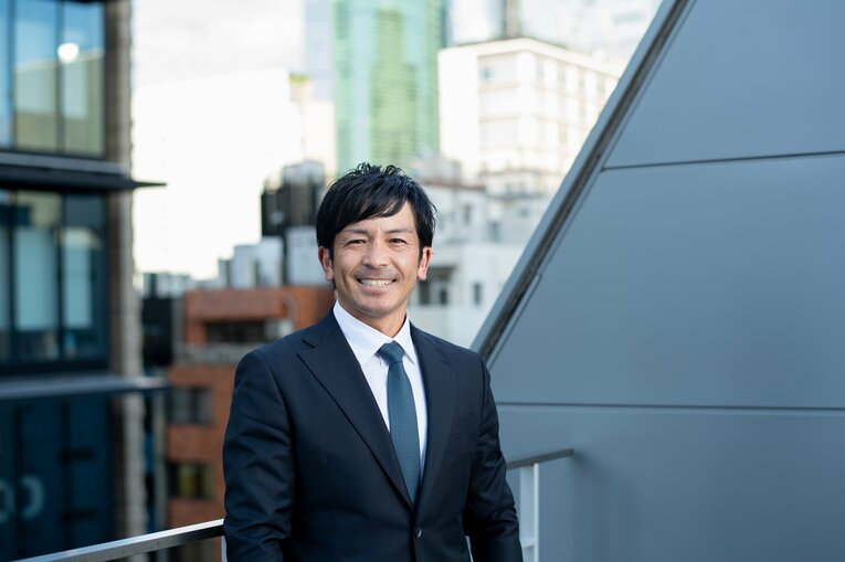 松田宣浩のインタビュー「後」カット　©Miki Fukano