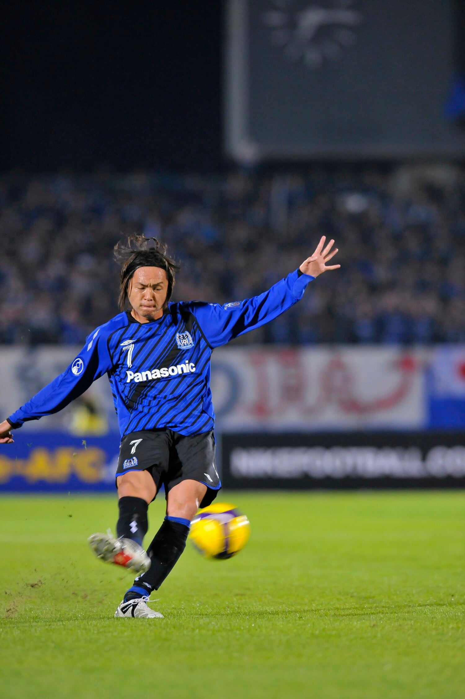 2008年、ACL制覇時の遠藤保仁 ©Toshiya Kondo