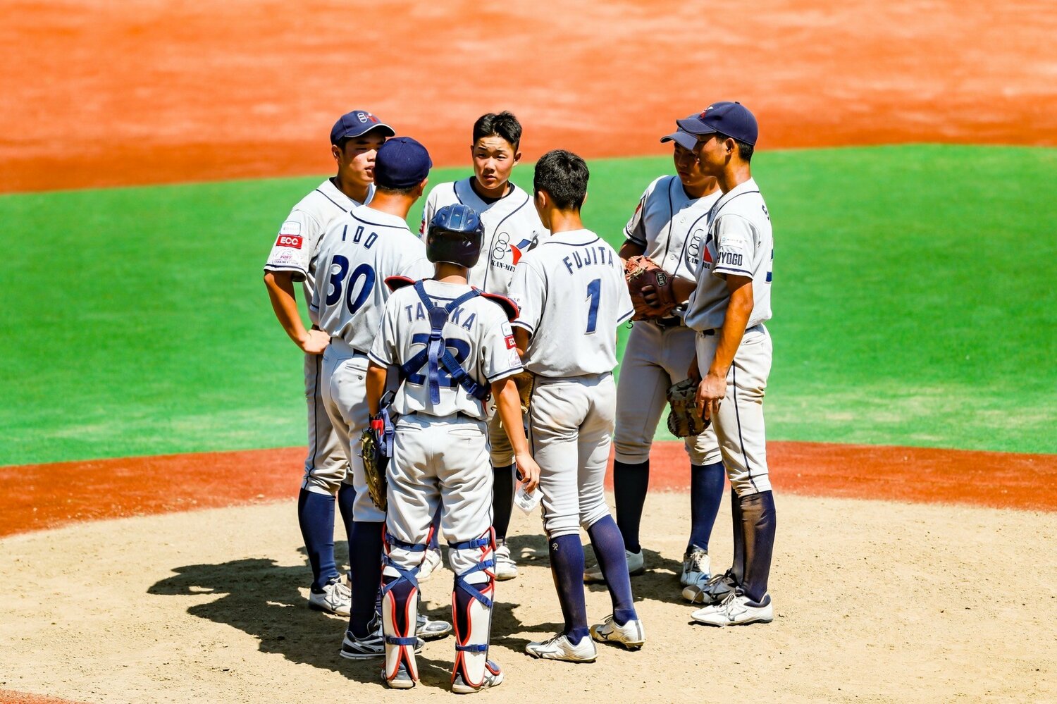 今回は3チーム編成で出場。決勝戦では佐賀ビクトリーと延長戦まで競り合った（猛暑のため打ち切り、両チーム優勝）／写真提供：関メディベースボール学院