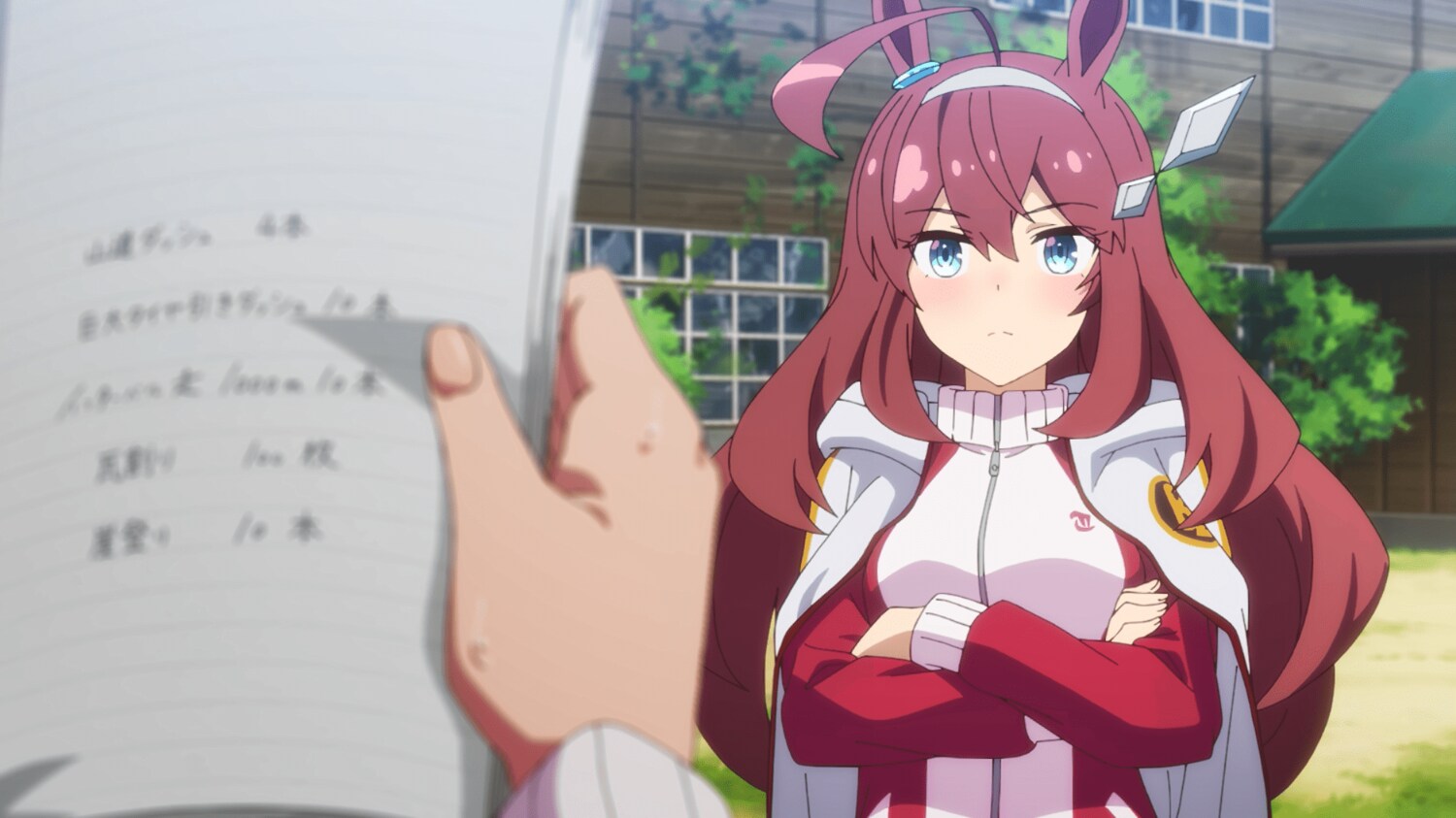 スペシャルコーチとして登場するミホノブルボン ©2023 アニメ「ウマ娘 プリティーダービー Season 3」製作委員会