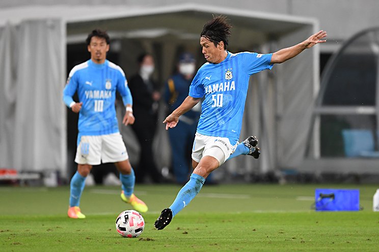 磐田に期限付き移籍した2020シーズン。今年も“ジュビロのヤット”として戦う©Getty Images