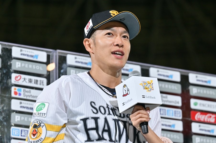 「じつは3児の父」柳田悠岐37歳の“意外な素顔”「奥さんが食事を…」変えた食生活、“まるでサラブレッド”な肉体美…ソフトバンク怪物、ケガから復活ウラ側＜Number Web＞ photograph by Hideki Sugiyama