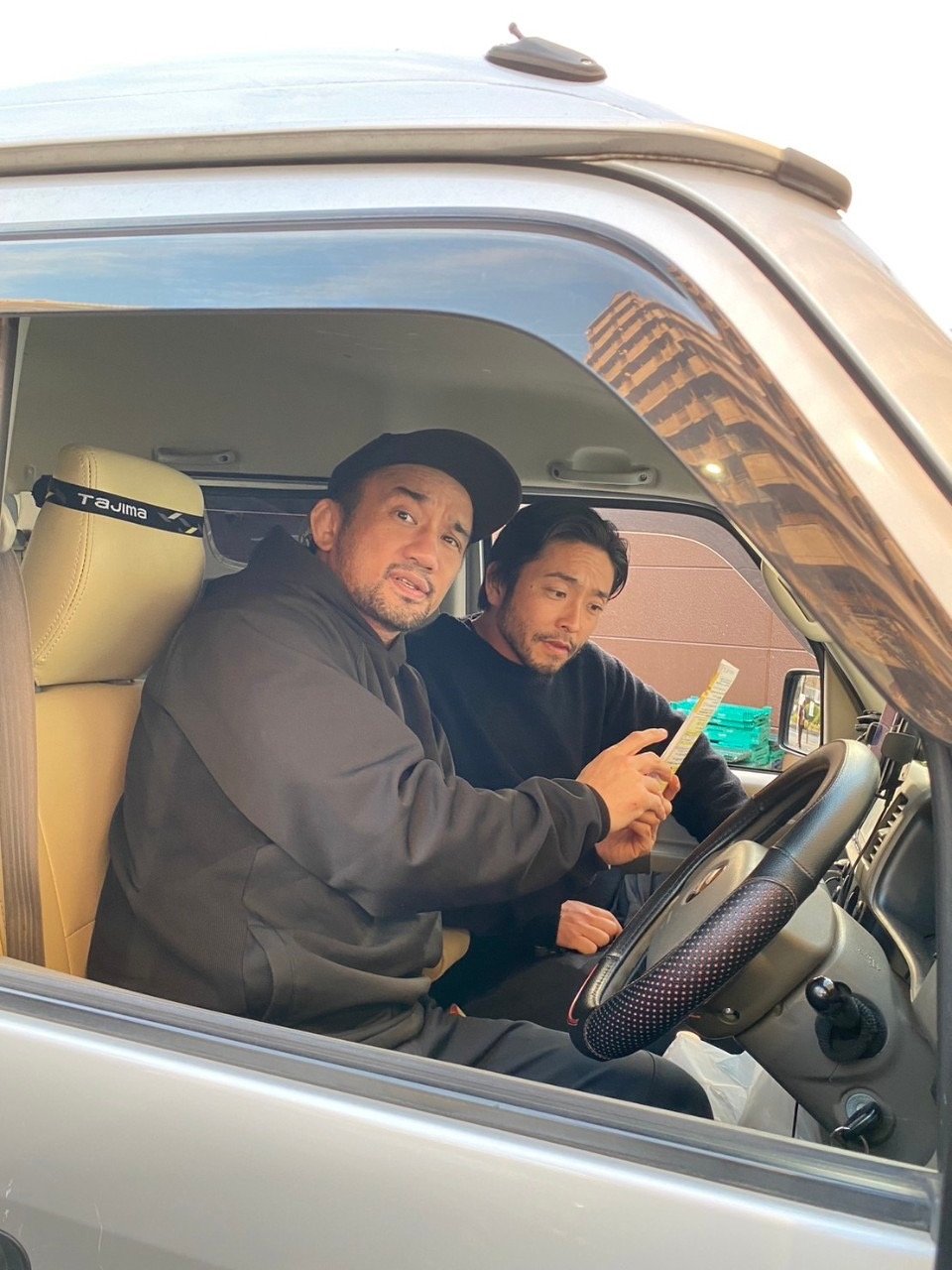 勝運での配送業務の様子 ©本人提供