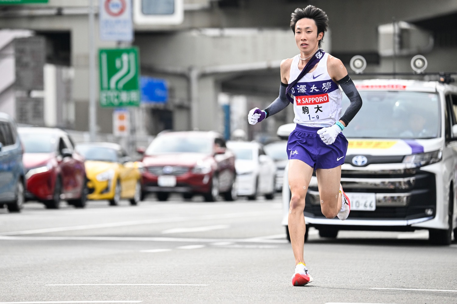 前回はコロナと胃腸炎が重なり、箱根を走れなかった花尾。長崎県出身　©Nanae Suzuki
