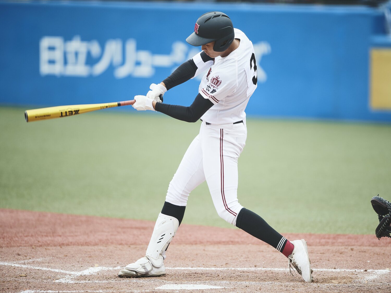 広陵・真鍋慧 ©Yuki Suenaga