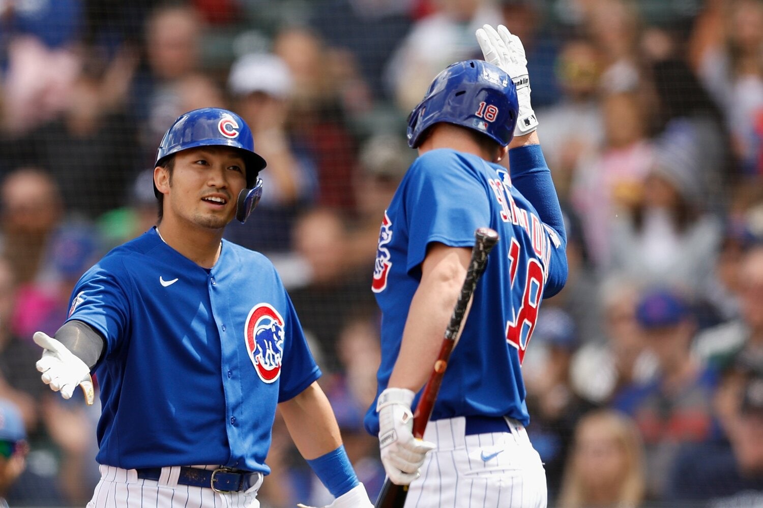 オープン戦での鈴木 ©Getty Images