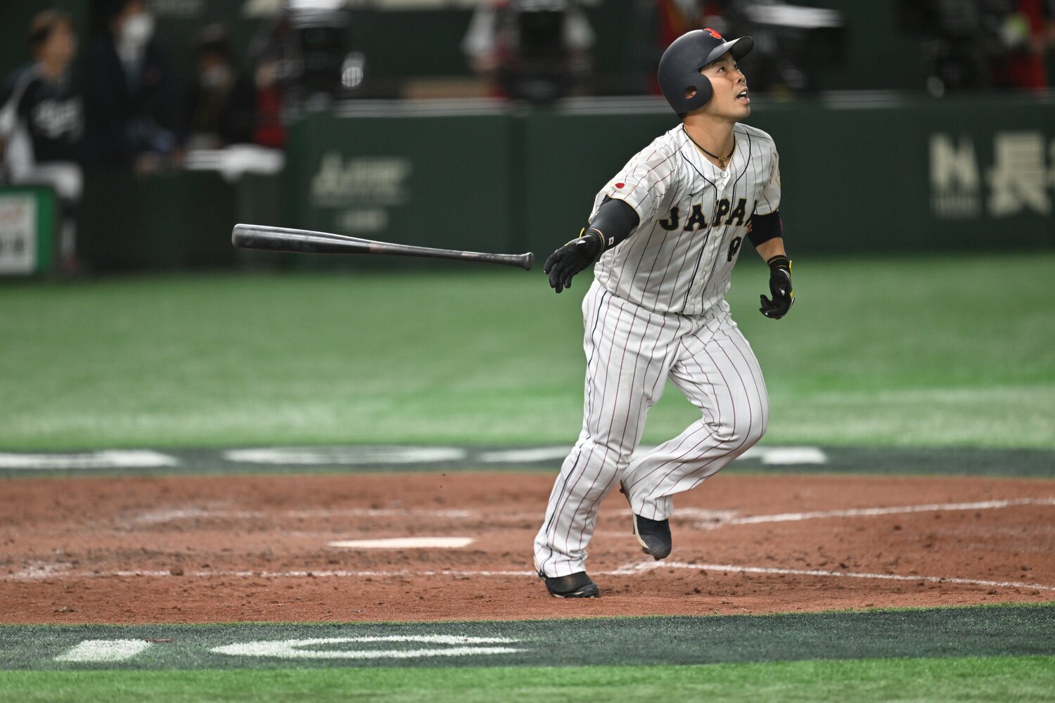WBC韓国戦、5回にソロホームランを放った近藤健介 ©Naoya Sanuki