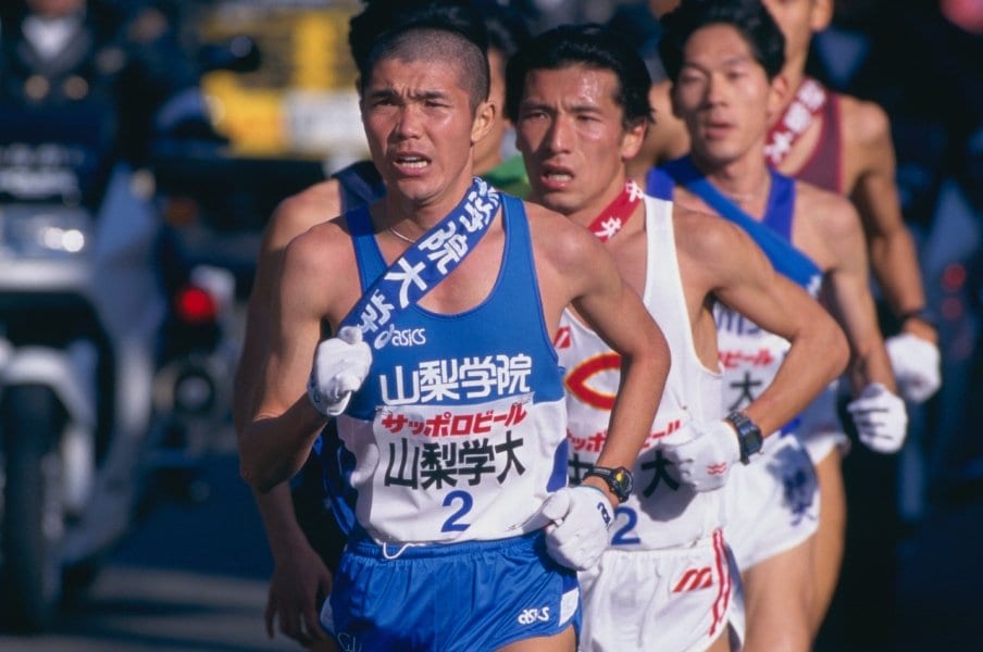 山梨学院大時代の中村（c）Naoya Sanuki