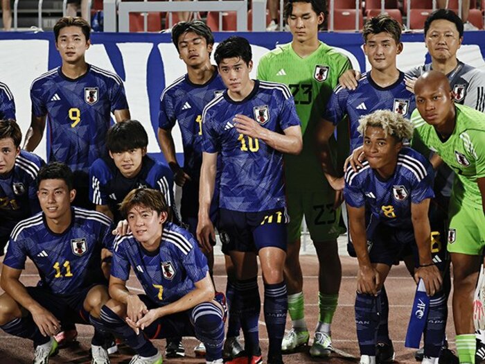 「力をつけないと突破は見えない」薄氷の五輪最終予選進出に悔し涙の選手も…「負けに等しいドロー」がU-22日本に突き付けた教訓<Number Web> photograph by Kyodo News
