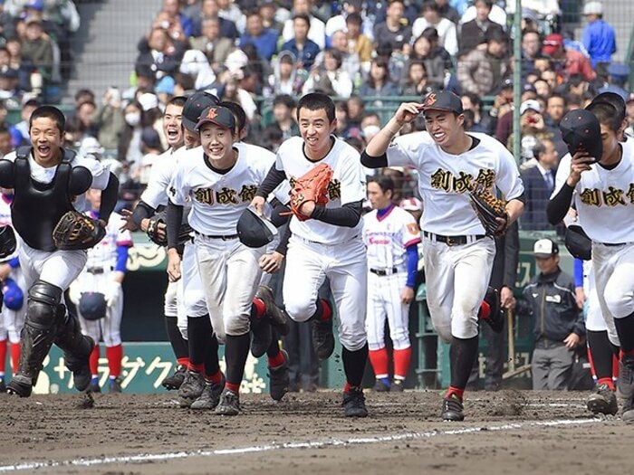 創成館が実は優勝候補なのでは?秋の快進撃から、センバツ初勝利。<Number Web> photograph by Kyodo News