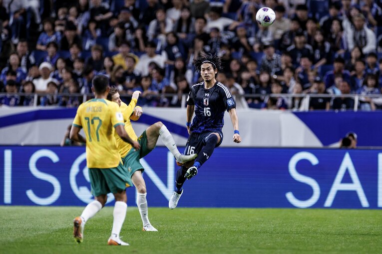 オーストラリア戦の町田　©Kiichi Matsumoto