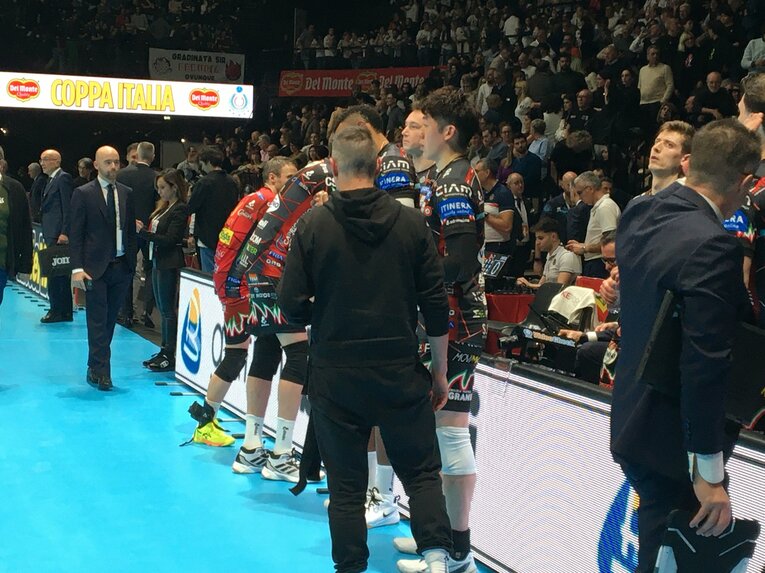 コッパ・イタリア準決勝 ペルージャvs.ベローナ　©︎Takashi Yuge