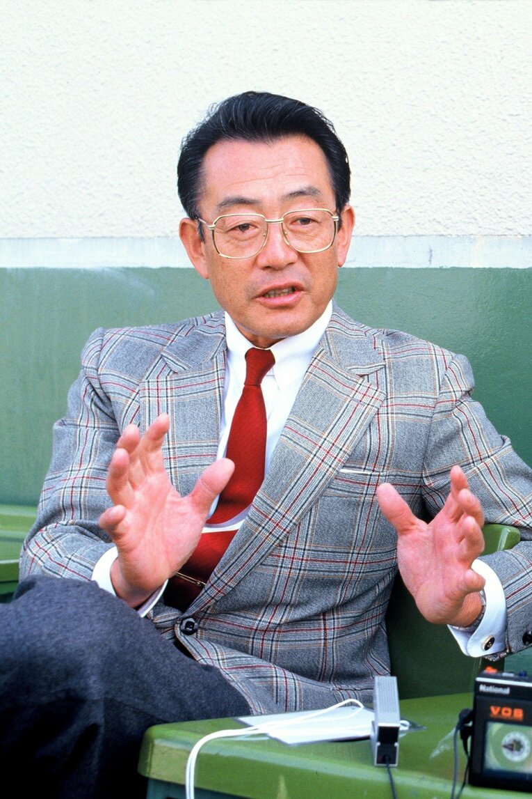 広岡達朗にとっても水谷新太郎との出会いは大きかった　©BUNGEISHUNJU