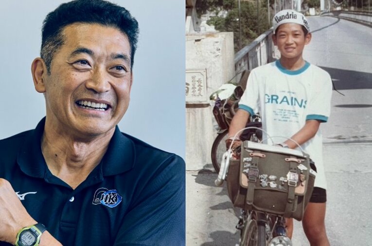 今春から日本競輪選手養成所の所長に就任した神山雄一郎（57歳）。競輪の世界に足を踏み入れる前の“原点”を明かした（写真／本人提供） ／ photograph by Kiichi Matsumoto