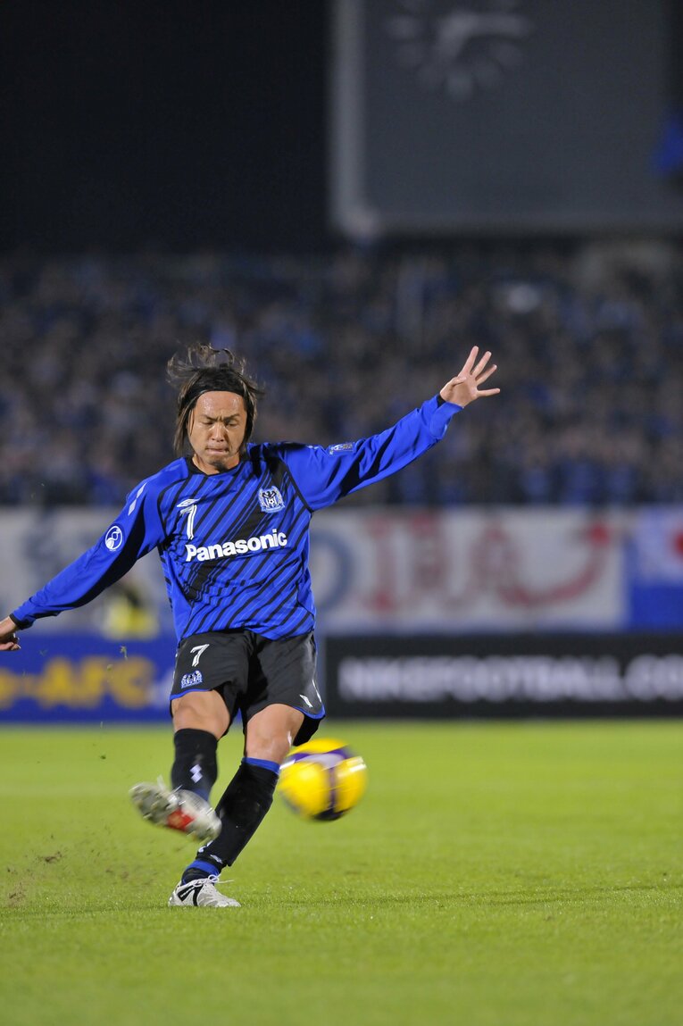 2008年、ACL制覇時の遠藤保仁 ©Toshiya Kondo