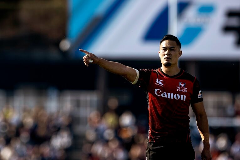 今季は主将としてもキヤノンをリードした田村優　©Kiichi Matsumoto