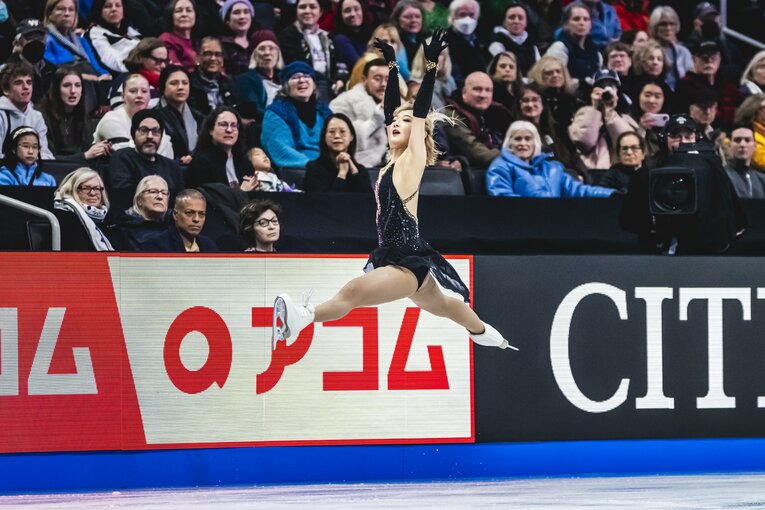 フリー『シカゴ』では、圧巻の演技を見せた　©Getty Images