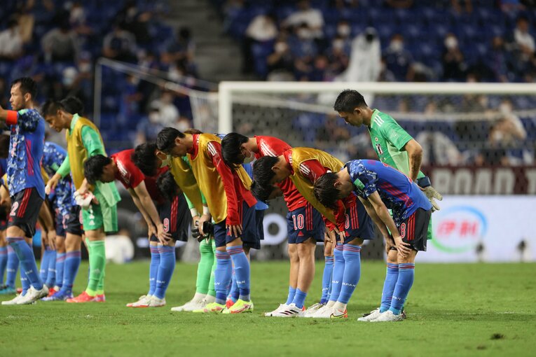 手痛い敗北を喫したホームでのオマーン戦。同じ失敗を繰り返すわけにはいかない　©JMPA