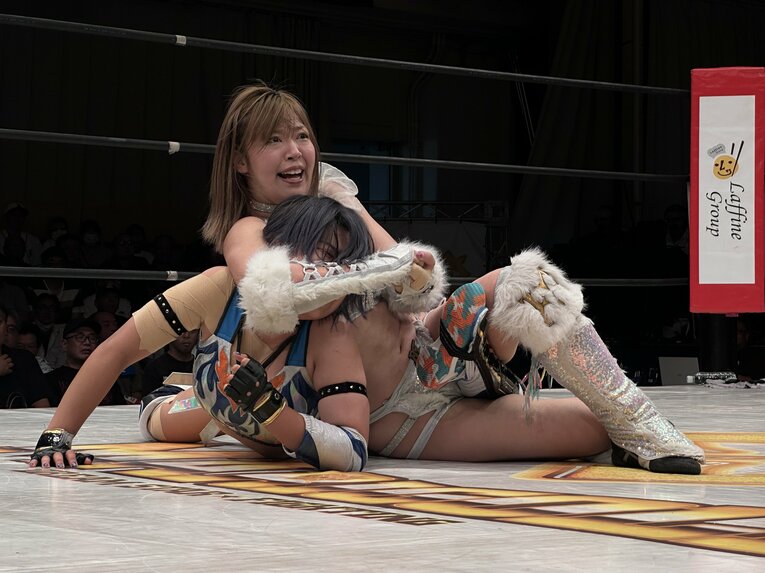 マリーゴールドの女子プロレスラー・桜井麻衣　©Norihiro Hashimoto