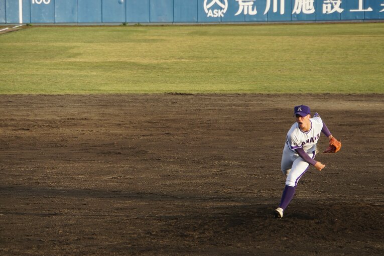 【2023年秋】秋田県大会を制した金足農業。5年前の快進撃から何があったのか？　©Kei Nakamura吉田大輝の投球フォーム　©Kei Nakamura