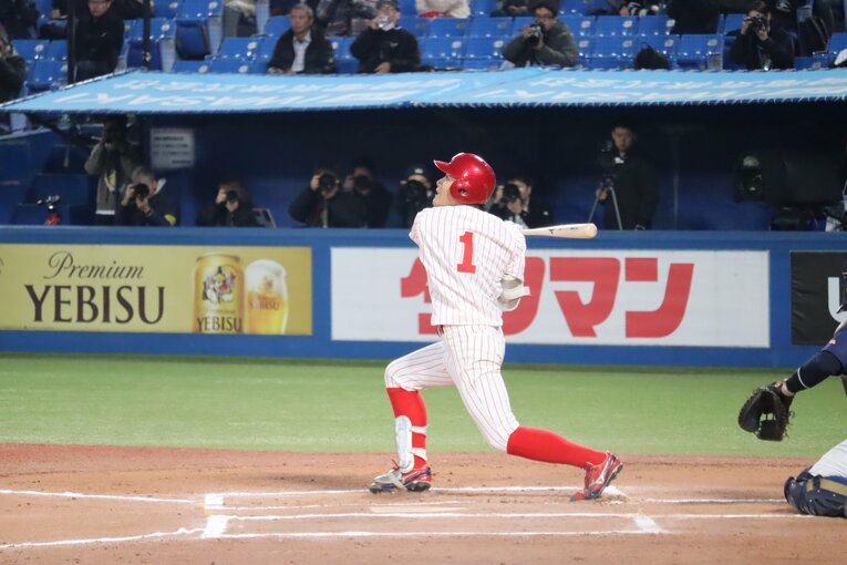 オリックスから1位指名を受けた麦谷祐介　©Genki Taguchi