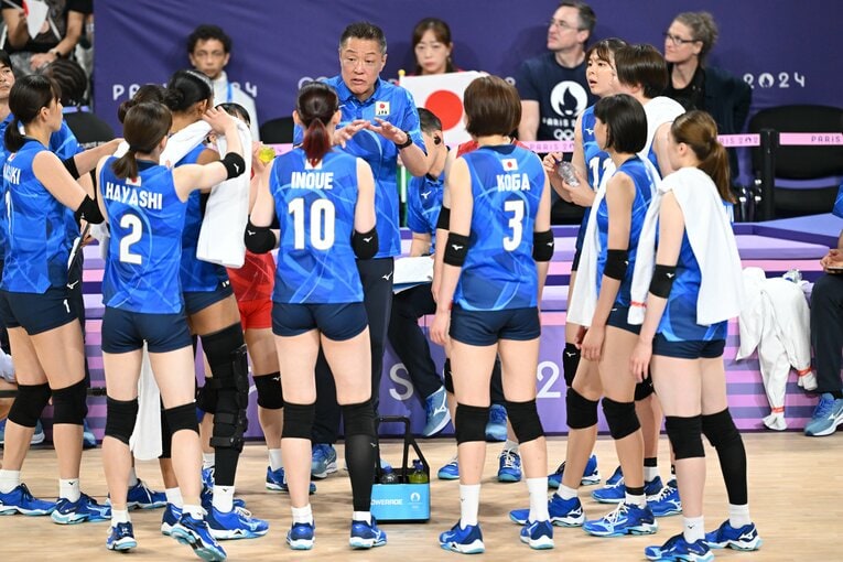 パリ五輪 ポーランド戦　©︎Kaoru Watanabe/JMPA