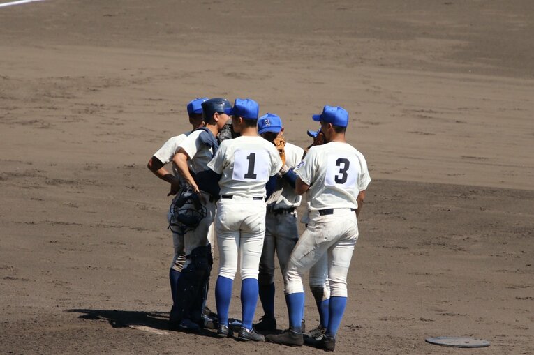 高校時代の沖（本人提供）