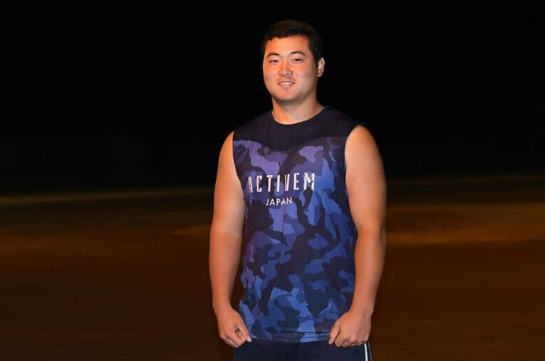 島根にある三刀屋高校野球部のドラフト候補・髙野颯太 ／ photograph by Kota Inoue