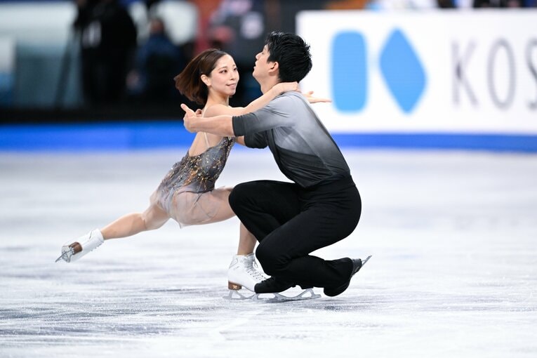 りくりゅうがGPファイナルで見せた美しい演技　©Asami Enomoto