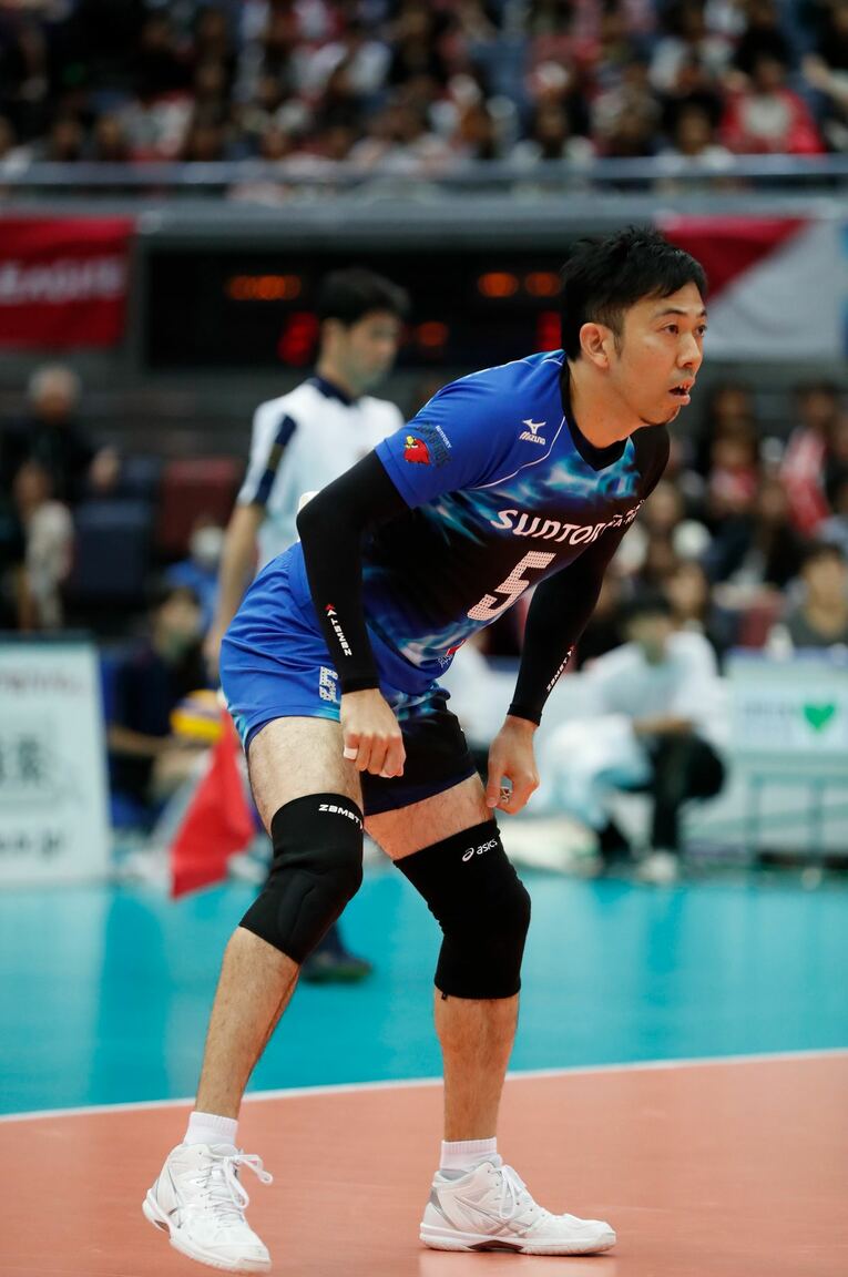 サントリー時代の酒井 ／ photograph by SUNTORY SUNBIRDS