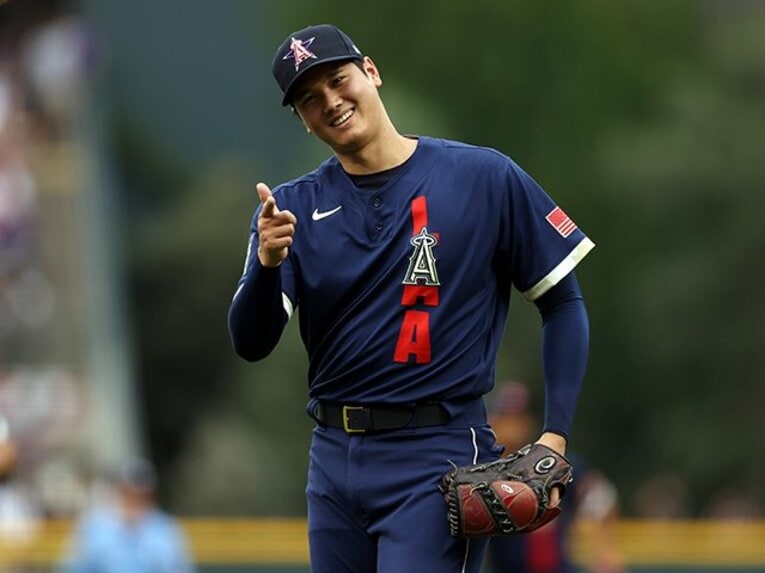 ホームラン競争とオールスターに出場した大谷翔平 ／ photograph by Getty Images