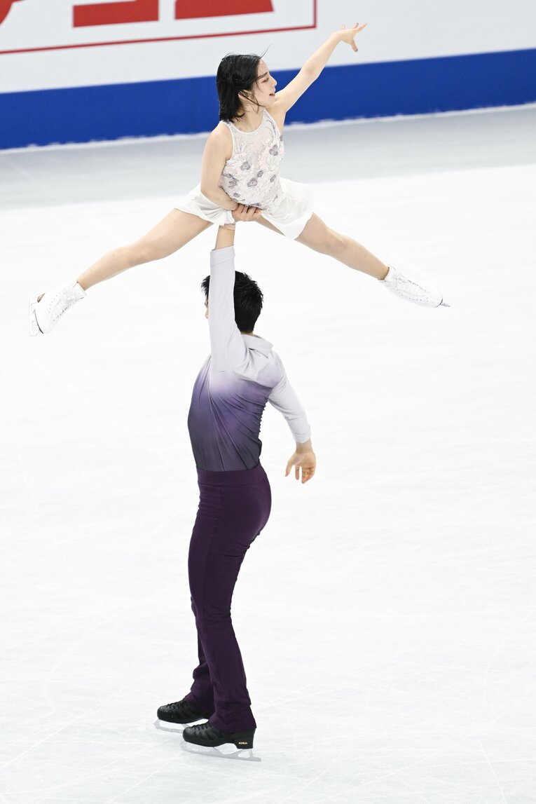 2023年世界選手権フリーの演技　©Asami Enomoto