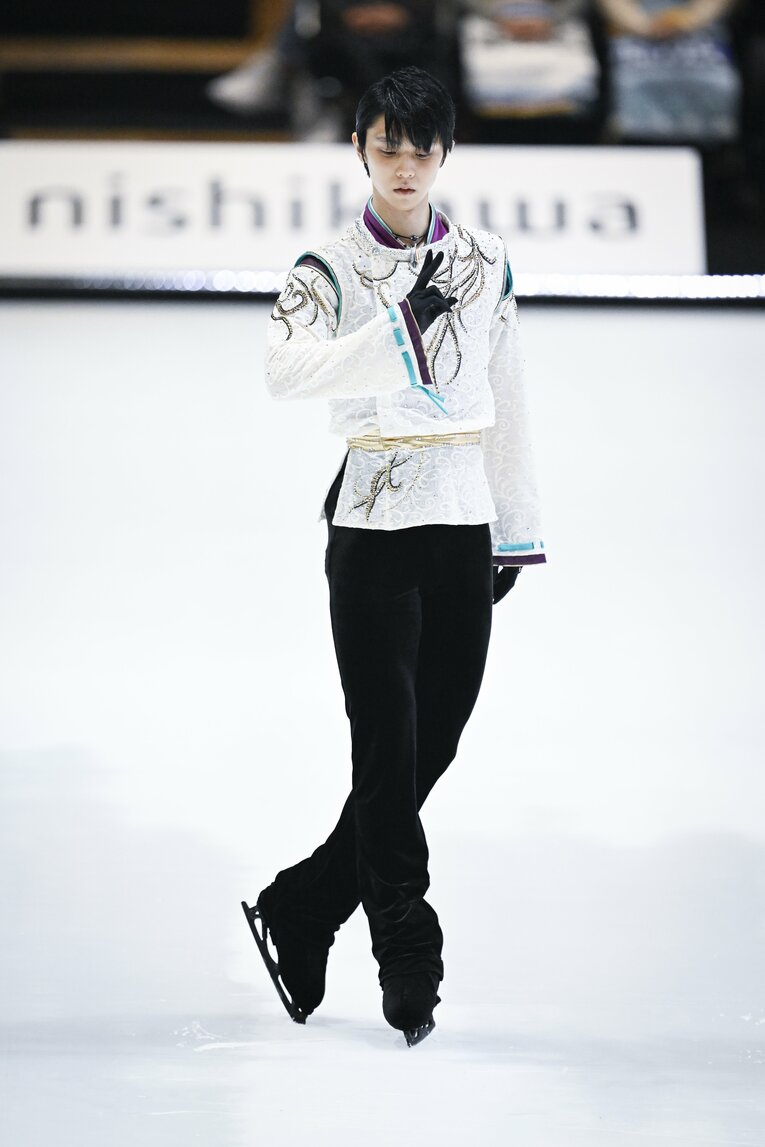 こちらも“伝説”のプログラム、平昌五輪で2連覇達成時のフリー『SEMEI』　©Asami Enomoto