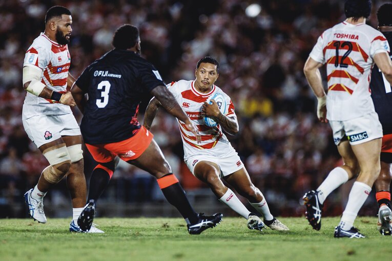 WTBマロ・ツイタマ（静岡ブルーレヴズ）©︎Kiichi Matsumoto