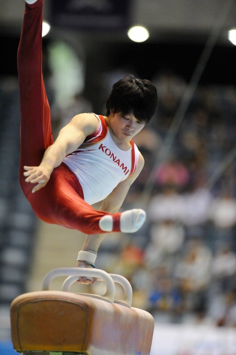 内村航平 ／ photograph by Sports Graphic Number