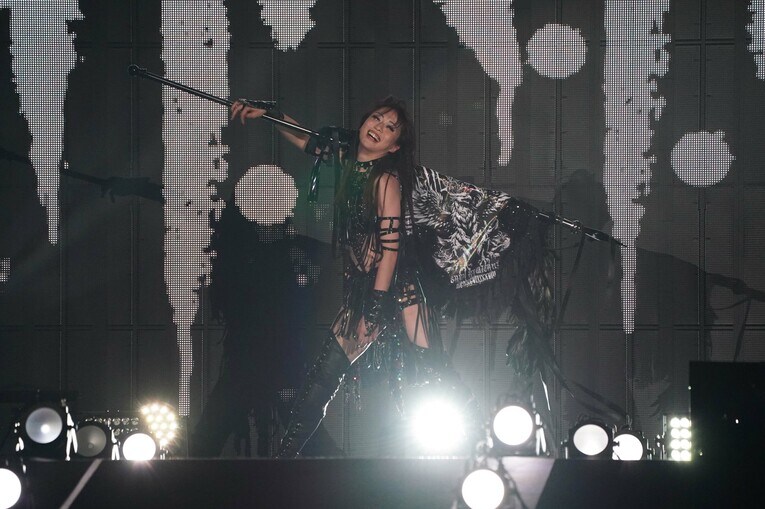 上谷沙弥の入場シーン　©Essei Hara