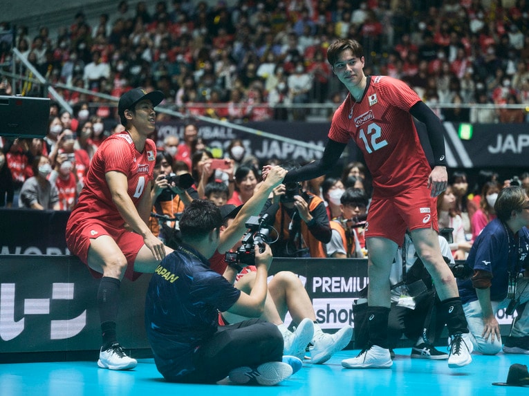 高橋藍　©︎Yuki Suenaga