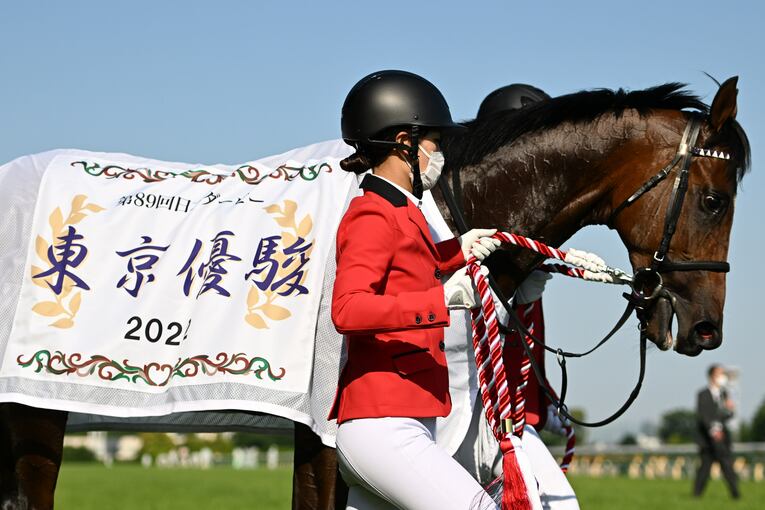 ドウデュースが制した2022年の日本ダービー　©Keiji Ishikawa