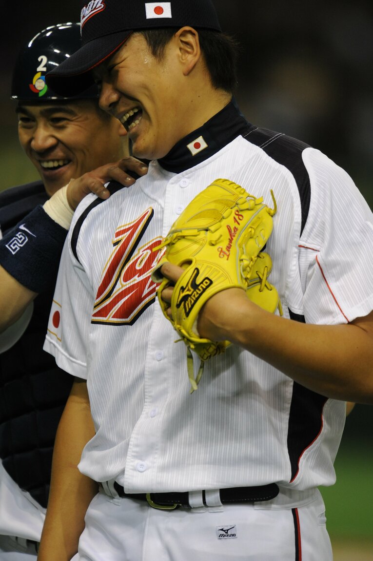 田中将大と城島健司（2009年WBC）©︎Naoya Sanuki