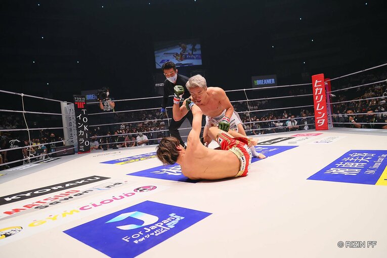 『RIZIN.37』YUSHI vs 覇留樹　©RIZIN FF